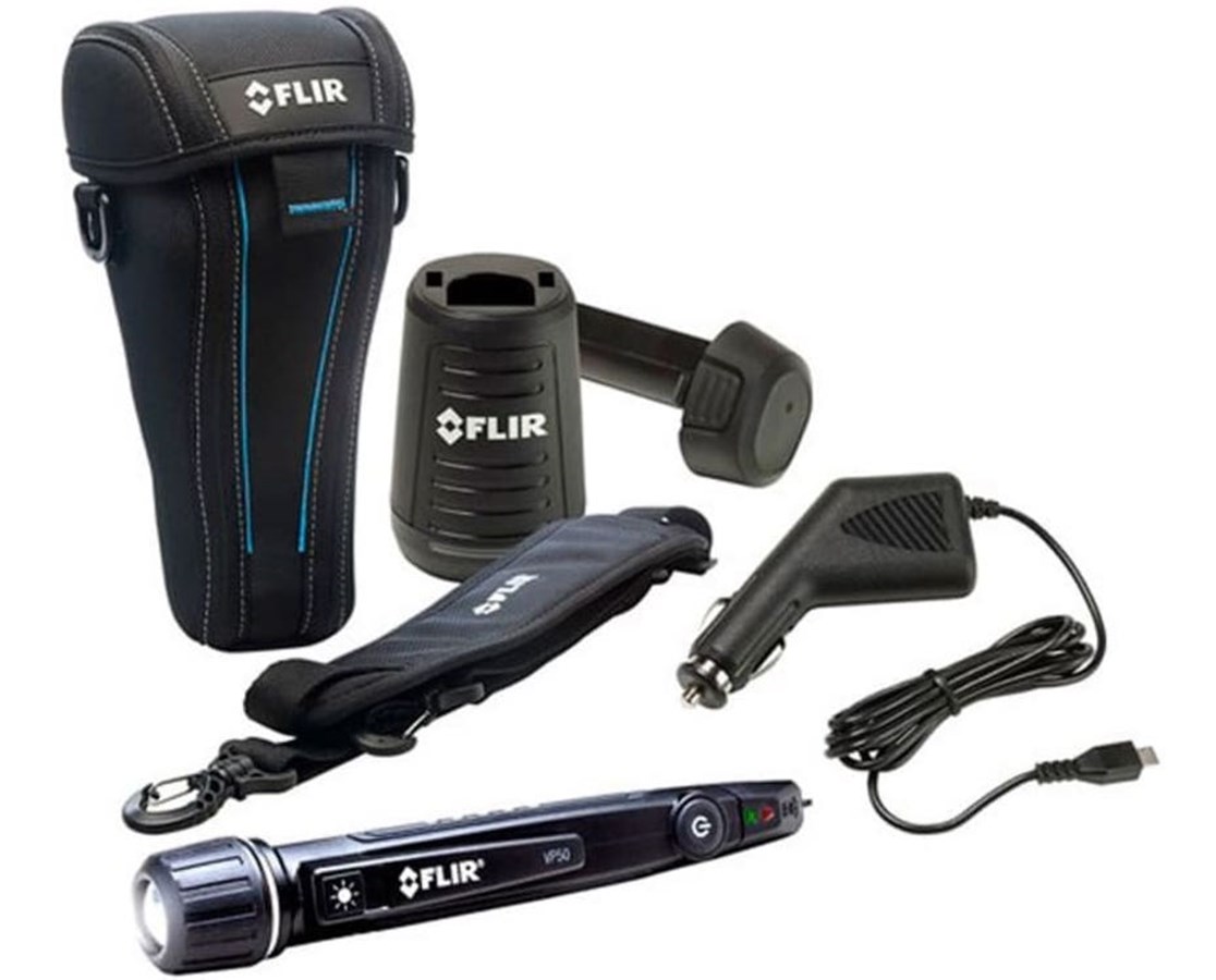FLIR - 63900-VP Ex Value Package, includes Car Charger, Extra Battery, Pouch, External Charger, FLIR VP50 & ITC Online Applications