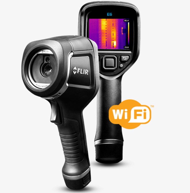 FLIR - E6xt IR Camera w/MSX and WiFi 240 x 180 Resolution/9Hz
