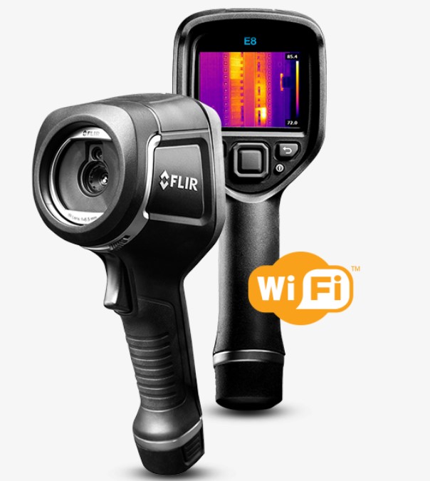 FLIR - E8xt IR Camera w/MSX and WiFi 320 x 240 Resolution/9Hz