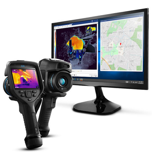 FLIR - E95 w/MSX 464x348 Resolution/30Hz w/24°,14° and 42° Lens w/NIST and FLIR Thermal Studio Pro - 12 Month Subscription