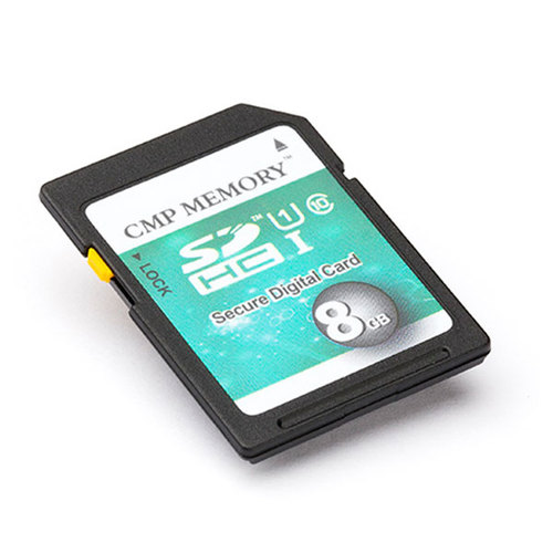 FLIR Memory card SDHC 8 GB (EXX, T5XX, T6XX, T8XX, T10XX, GF3XX)