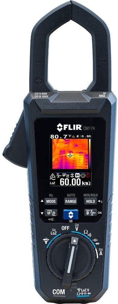 FLIR - 600A AC/DC Imaging Clamp Meter with IGM and NIST