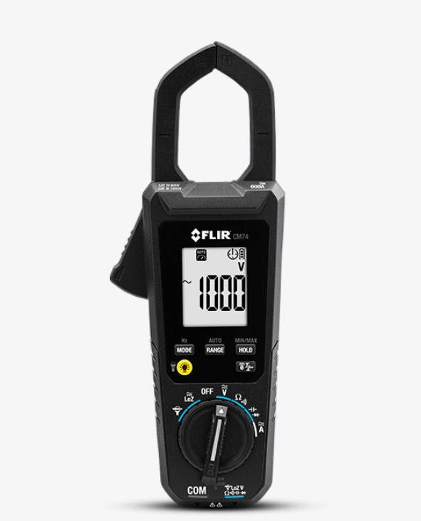 FLIR Commercial 600A AC/DC Clamp Meter with NIST