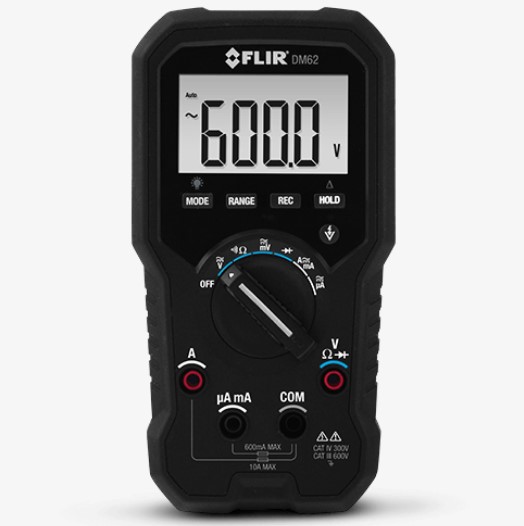 FLIR TRMS Digital Multimeter with non-Contact Voltage and NIST