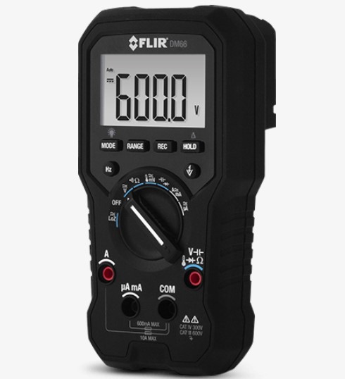 FLIR Electrical and Field Service TRMS Multimeter with VFD mode and NIST