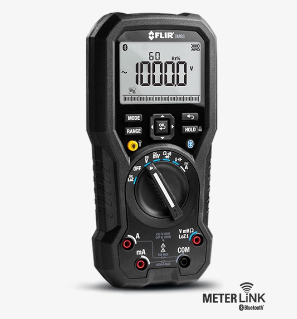 FLIR High Accuracy Digital Multimeter with VFD mode with NIST
