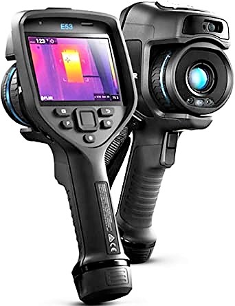 FLIR - E53 Advanced Thermal Camera w/MSX 240x180 Resolution/30Hz w/24° Lens