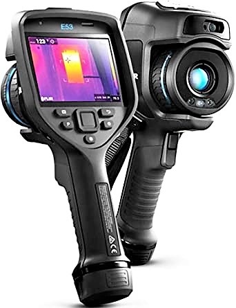 FLIR - E53 Advanced Thermal Camera w/MSX 240x180 Resolution/30Hz w/24° Lens