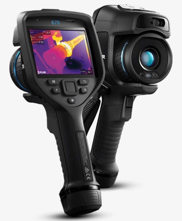 FLIR - E75 Advanced Thermal Camera w/MSX 320 x 240 Resolution/30Hz w/14° Lens