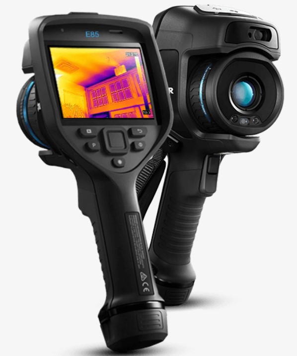 FLIR - E85 Advanced Thermal Camera w/MSX 384 x 288 Resolution/30Hz w/24° and 14° Lens