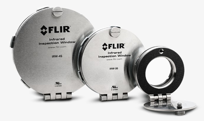FLIR - IRW Stainless Steel InfraRed Window 4"