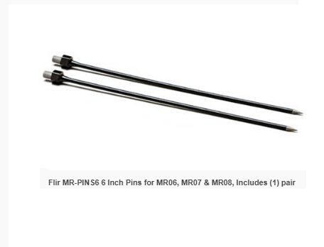 FLIR MR-PINS6 6 Inch Pins for MR06, MR07 & MR08 - Includes (1) pair