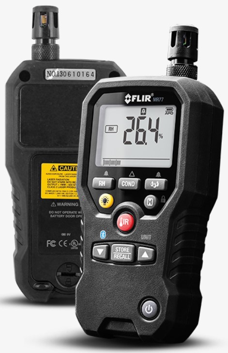 FLIR Pinless Moisture Pyschrometer