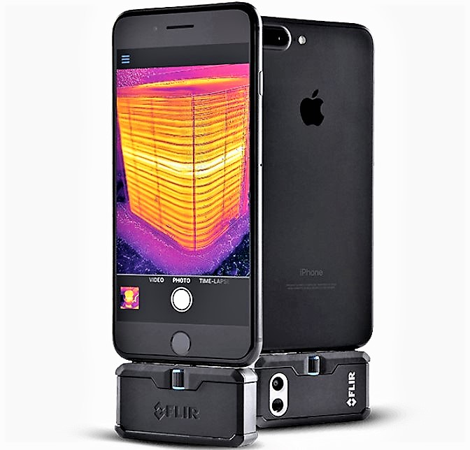 FLIR ONE PRO for iPhone (iOS) w/MSX 160 x 120 Resolution/9Hz