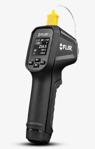 FLIR Spot IR Thermometer with Thermocouple 30:1 with NIST