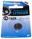 CAMELION CR1620 LITHIUM COIN CELL BATTERY