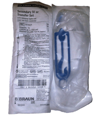 BRAUN  SECONDARY IV OR TRANSFER SET