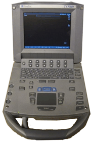 SONOSITE TITAN 03GPZV PORTABLE ULTRASOUND