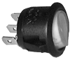 SNAP-IN ROUND ROCKER SWITCHES