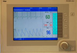 DRAEGER PM8060 PATIENT MONITOR