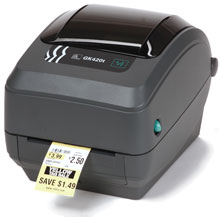 Image of Zebra GK420t…