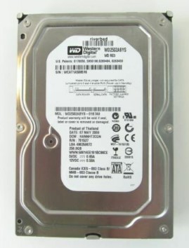 HARD DISK DRIVE WD2502ABYS-23B        