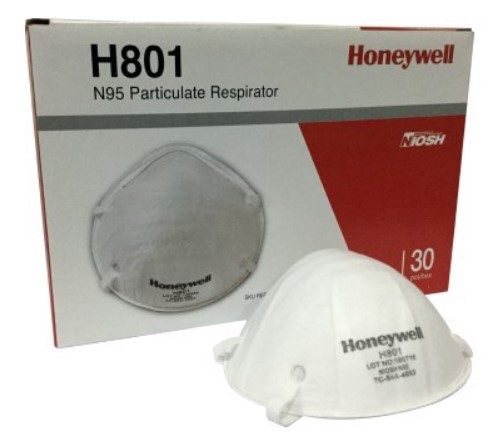 HONEYWELL H801 NIOSH N95 FACE MASK