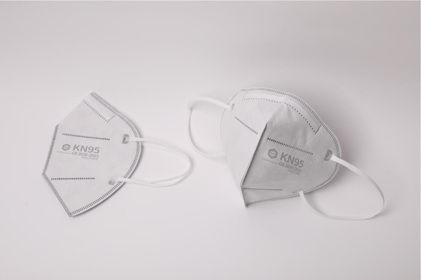 CE certified KN95 particle filtering mask