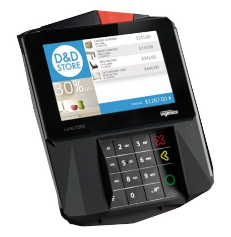 Ingenico Lane 7000 Payment Terminal (MPN: PRG30312951R)