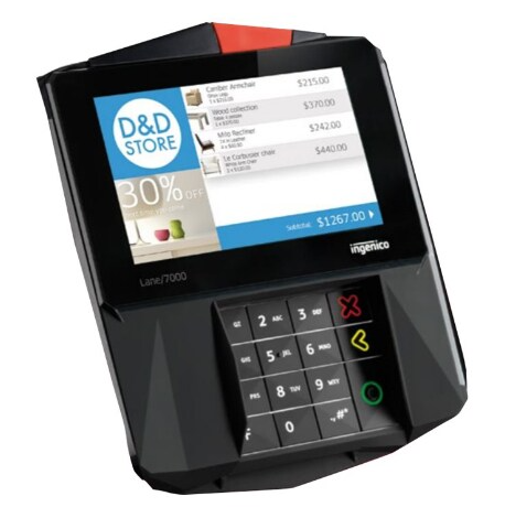 Ingenico Lane 7000 DELUXE Payment Terminal (MPN: PRG30311582R)
