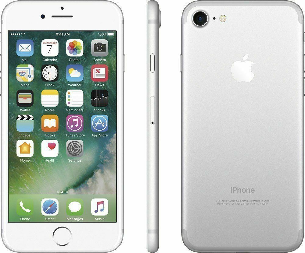 iPhone 7 Silver - 128 GB - Unlocked