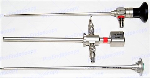 Arthrex IR0030 Arthroscope 4mm 30 degrees with Karl Storz 28128R Cannula (Brand new). Complete Set