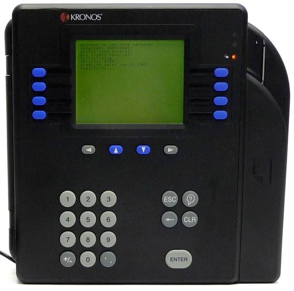 Kronos 4500 Touch ID Terminal 