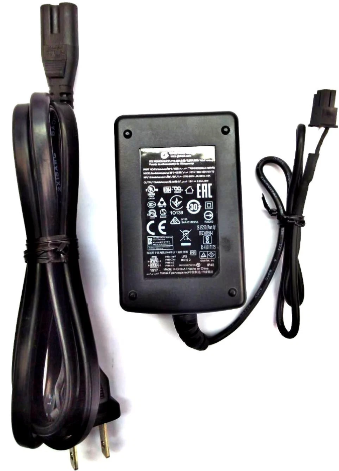 GLOBTEK GT-41083-4024-6.0-T2, AC ADAPTER, TR9KH2222MLX POWER SUPPLY 4 PIN Molex (For Kronos clock)