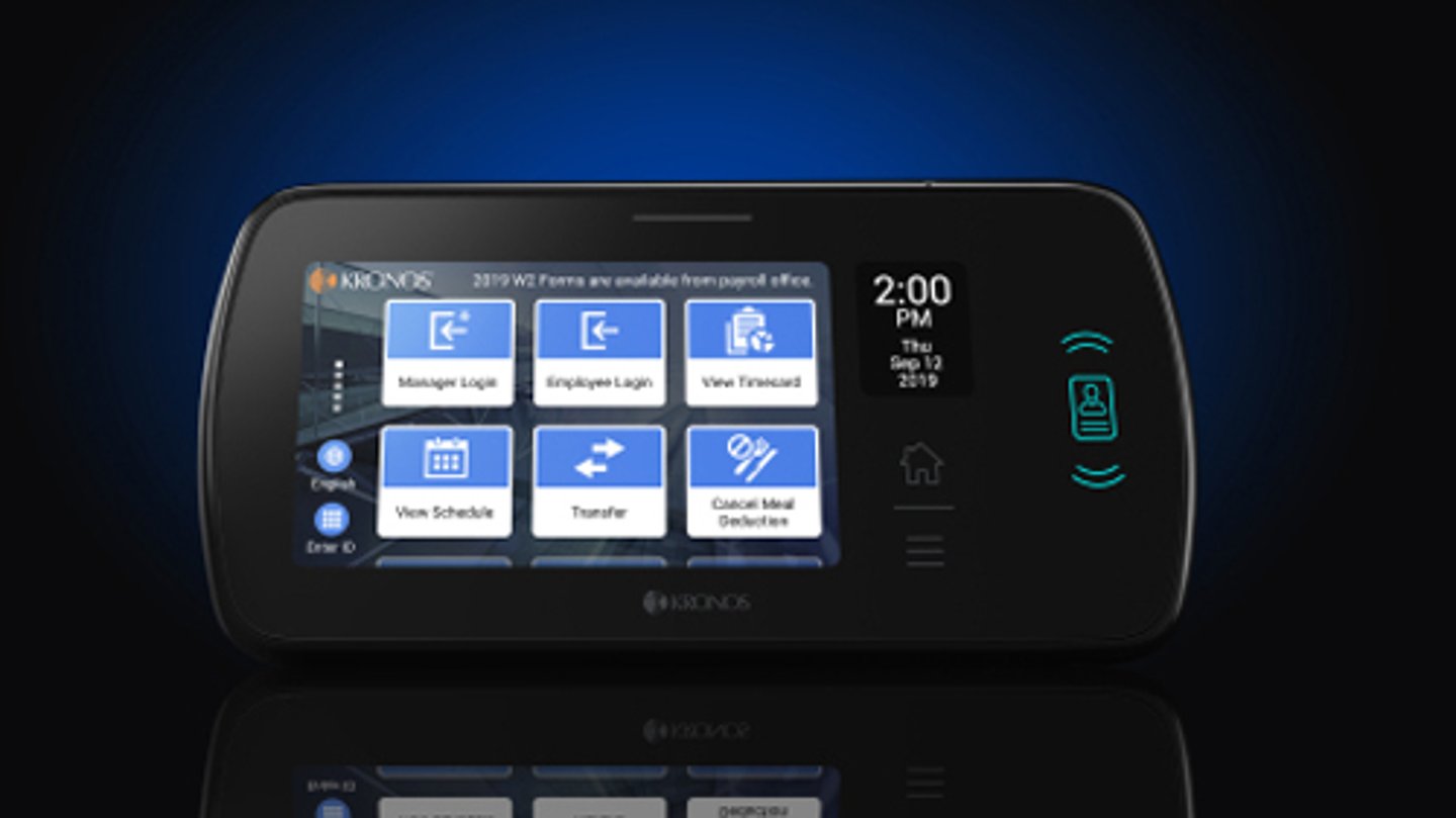 Kronos Intouch DX Time Clock - P/N: 8610000-057