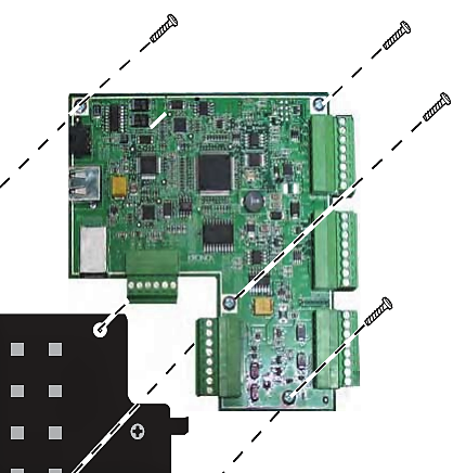 Kronos InTouch 9100 Transition Board (6600501-101)