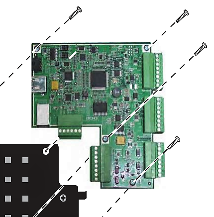 Kronos InTouch 9100 Transition Board (6600501-101 RV6)