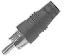 RCA 75 OHM VIDEO TERMINATION PLUG