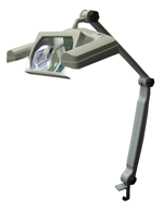 RECTANGULAR MAGNIFIER LAMP