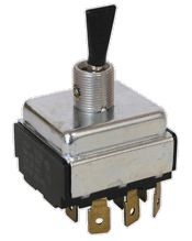 3PDT ON-OFF-ON TOGGLE SWITCH