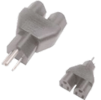 SPLITTER FOR 3-PRONG AC PLUGS