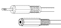 &#34;LONG RANGE&#34; 12&#39;, 15&#39; AND 25&#39; 3.5MM STEREO EXTENSION CORDS