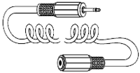 &#34;LONG RANGE&#34; 12&#39;, 15&#39; AND 25&#39; 3.5MM RETRACTILE STEREO EXTENSION CORDS