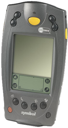 SYMBOL TECHNOLOGIES SPT1800-TRG80400 SCANNER W/STANDARD BATTE