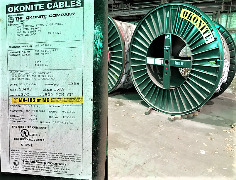 OKONITE MV-105 or MC Medium Voltage Cable