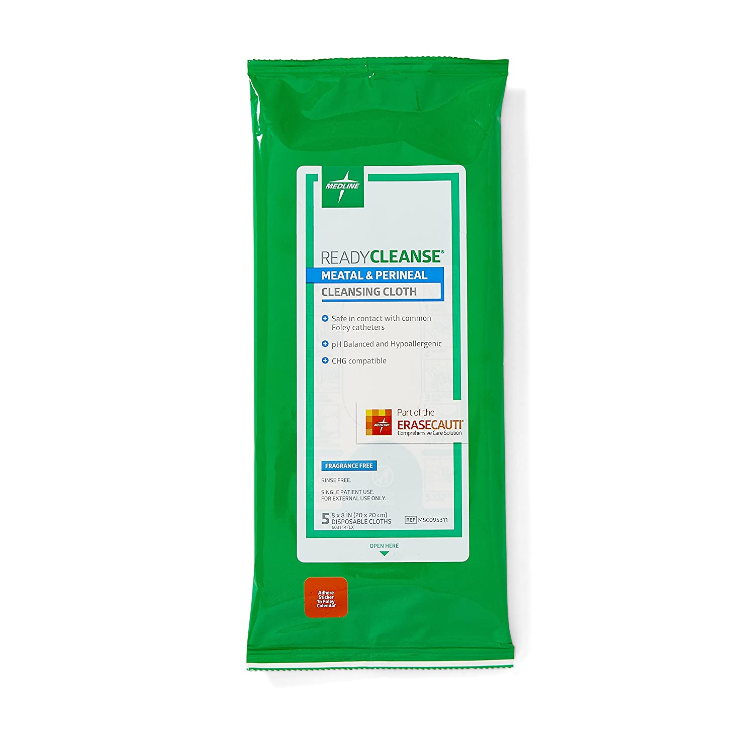 MEDLINE MSC095311H ReadyCleanse PERINEAL CLEANSING CLOTH