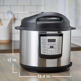 Black & Decker 6 Quart 11-in-1 Cooking Pot, Pressure Cooker