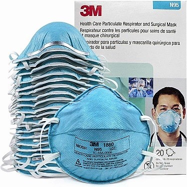 3M 1860 N95 Masks