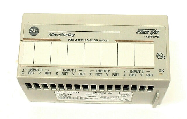 Allen Bradley 1794-IF4I Flex I/O Analog Input Module, 16 Bit, 4 Point Isolated