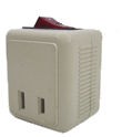 SWITCHED AC OUTLET ADAPTOR